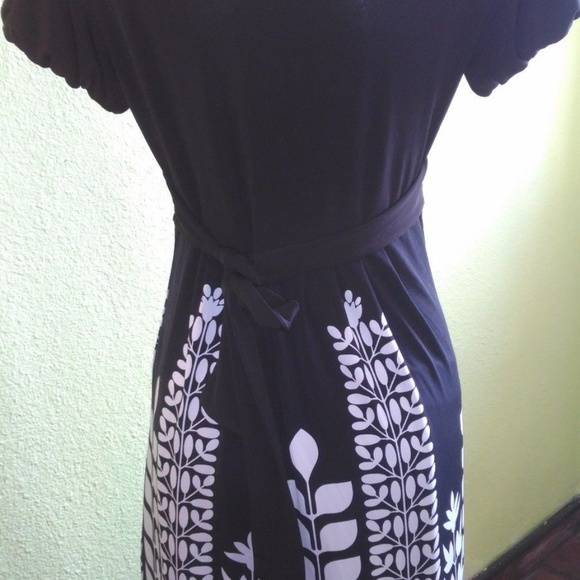 Style & Co. Short sleeve floral symmetric dress Stretch Size S - Picture 5 of 7